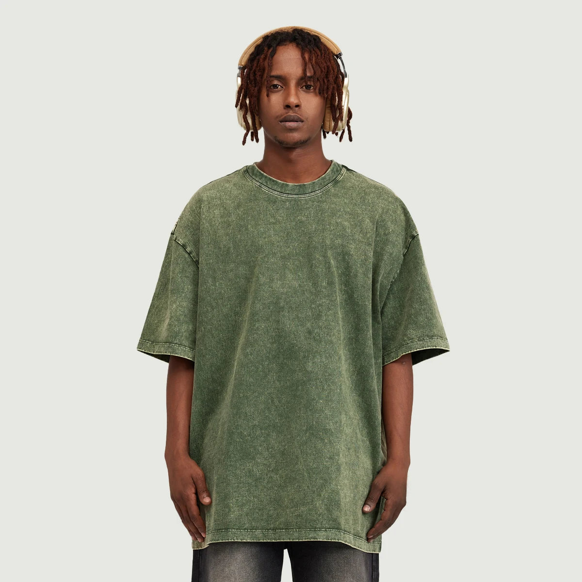 Snow Wash Oversized Tee
