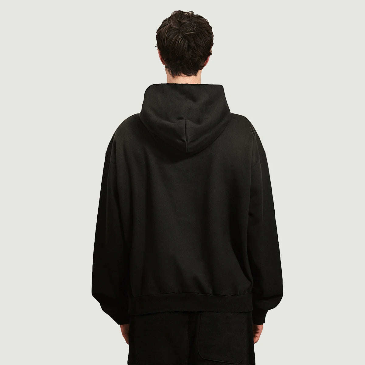 Subtle Fade Distressed Hoodie