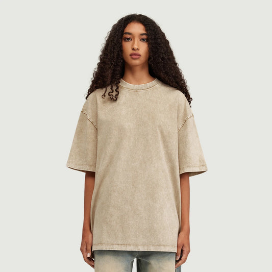 Snow Wash Oversized Tee
