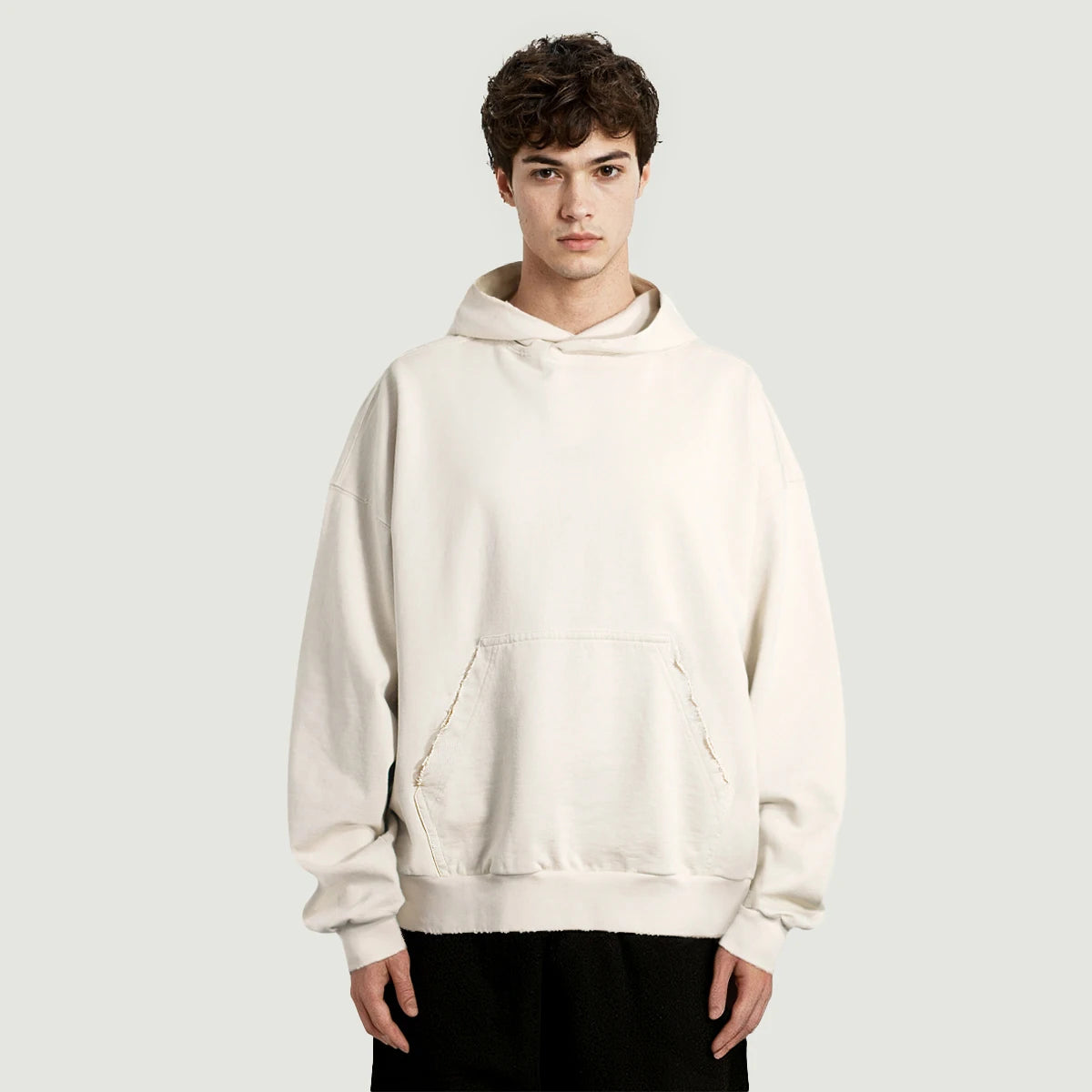 Distressed Oversized Hoodie