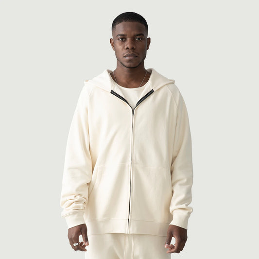 Fleece Lined Zip-Up Hoodie