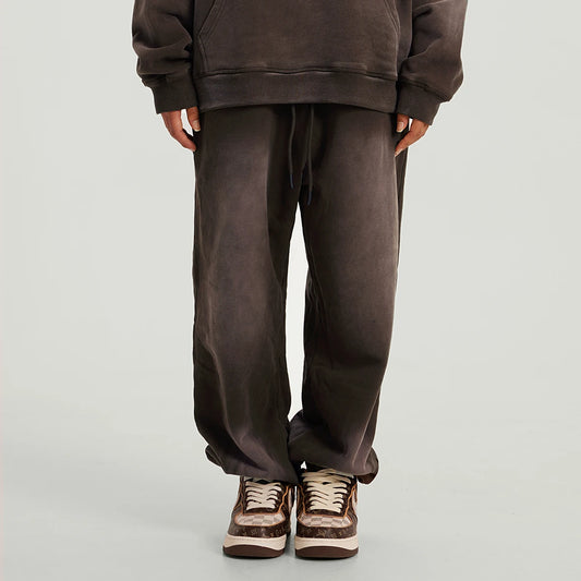 Washed Effect Sweatpants